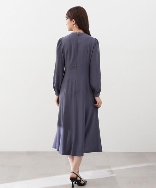 PROPORTION BODY DRESSING(プロポーションボディドレッシング)の「フロントギャザーマーメイドワンピース / 1214140301(ワンピース・レディース・グレー/ブルー・SMALL/MEDIUM)」の14枚目の写真