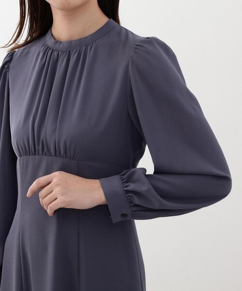 PROPORTION BODY DRESSING(プロポーションボディドレッシング)の「フロントギャザーマーメイドワンピース / 1214140301(ワンピース・レディース・グレー/ブルー・SMALL/MEDIUM)」の15枚目の写真