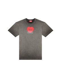 ✨️極美品✨️DIESEL ディーゼル T-Buxt-N4ハートロゴTシャツ 春夏 DIESEL（ディーゼル）の「レディース Tシャツ T-BUXT-N4（T