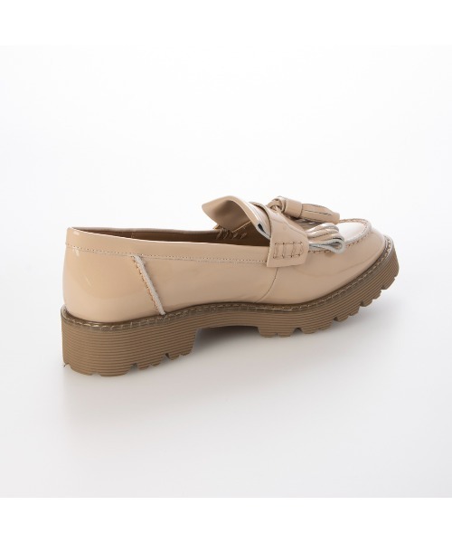 Mode et Jacomo(モードエジャコモ)の「厚底タッセルローファー(ローファー・レディース・ライトブラック/ベージュ系その他2・23cm/22.5cm/24.5cm/23.5cm/24cm)」の4枚目の写真