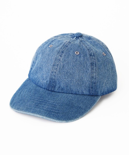 newhattan（ニューハッタン）の「【newhattan】Denim Baseball Cap（キャップ・メンズ・ブラック/ブルー/ダークネイビー・フリー）」の3枚目の写真