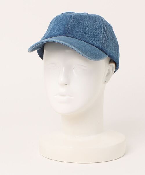 newhattan（ニューハッタン）の「【newhattan】Denim Baseball Cap（キャップ・メンズ・ブラック/ブルー/ダークネイビー・フリー）」の4枚目の写真