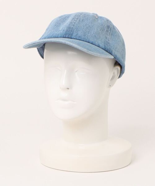 newhattan（ニューハッタン）の「【newhattan】Denim Baseball Cap（キャップ・メンズ・ブラック/ブルー/ダークネイビー・フリー）」の5枚目の写真