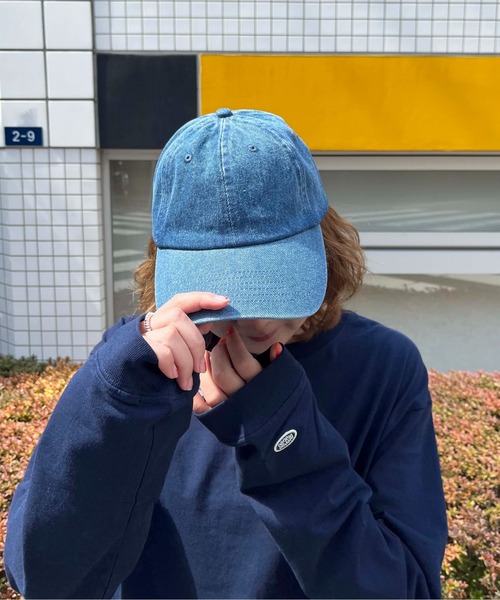 newhattan（ニューハッタン）の「【newhattan】Denim Baseball Cap（キャップ・メンズ・ブラック/ブルー/ダークネイビー・フリー）」の9枚目の写真