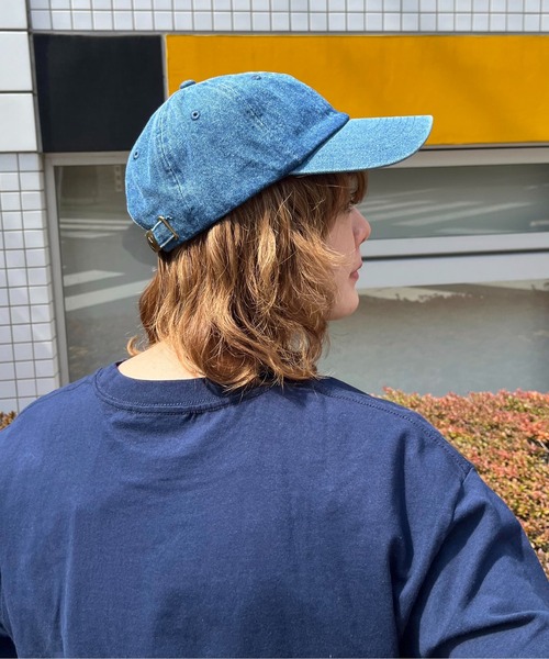 newhattan（ニューハッタン）の「【newhattan】Denim Baseball Cap（キャップ・メンズ・ブラック/ブルー/ダークネイビー・フリー）」の7枚目の写真