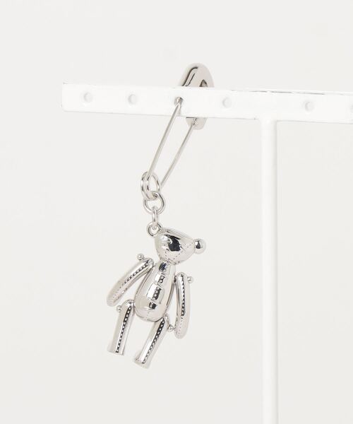 AMBUSH（アンブッシュ）の「TEDDY BEAR CHARM EARRING（イヤリング・レディース・シルバー・ONE SIZE）」の2枚目の写真