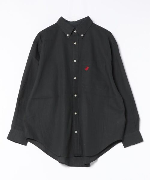 BEVERLY HILLS POLO CLUB(ビバリーヒルズポロクラブ)の「BEVERLY HILLS POLO CLUB / コットンリネンB/D LSシャツ / 4122-3140(シャツ/ブラウス・レディース・オフホワイト/ネイビー/グリーン/ブルー/ブラック・MEDIUM/LARGE/X-LARGE)」の10枚目の写真