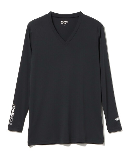 〈MEN〉BEAMS GOLF ORANGE LABEL / Vネック コンプレッションシャツ（UVカット）（その他ボディ・ヘアケア）｜BEAMS GOLF（ビームスゴルフ） 6,545円
