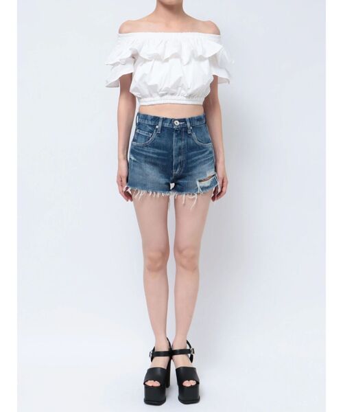 GYDA(ジェイダ)の「フリルオフショルブラウス(シャツ/ブラウス・レディース・オフホワイト/ブラック・FREE)」の18枚目の写真