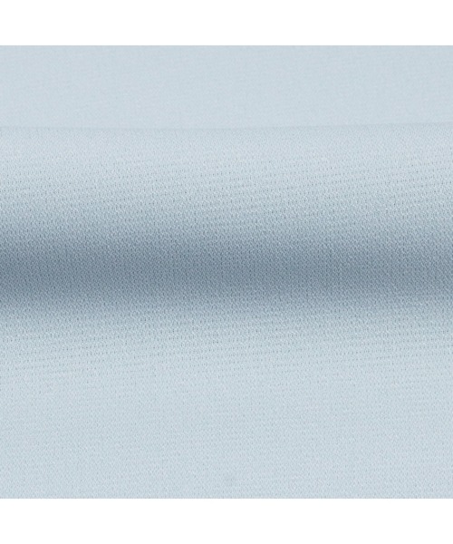 TOKYO SHIRTS（トウキョウシャツ）の「フリル衿ピンタック 八分袖ブラウス（シャツ/ブラウス・レディース・オフホワイト/サックスブルー・LL/L/M）」の7枚目の写真