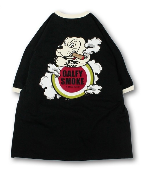 GALFY(ガルフィー)の「GALFY-ガルスモリンガー Tee(Tシャツ/カットソー・メンズ・ホワイト/ブラック・L/XL)」の4枚目の写真