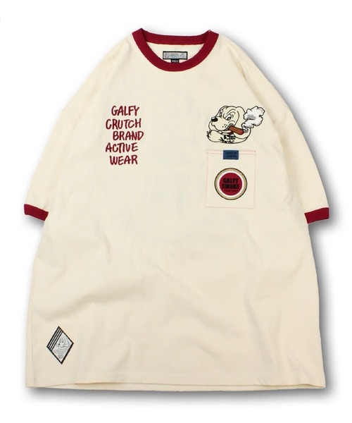 GALFY(ガルフィー)の「GALFY-ガルスモリンガー Tee(Tシャツ/カットソー・メンズ・ホワイト/ブラック・L/XL)」の11枚目の写真
