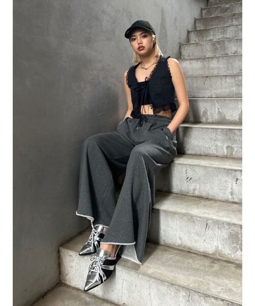 EVRIS(エヴリス)の「レースドッキングベスト(シャツ/ブラウス・レディース・ブラック/ベージュ/ホワイト・FREE)」の20枚目の写真