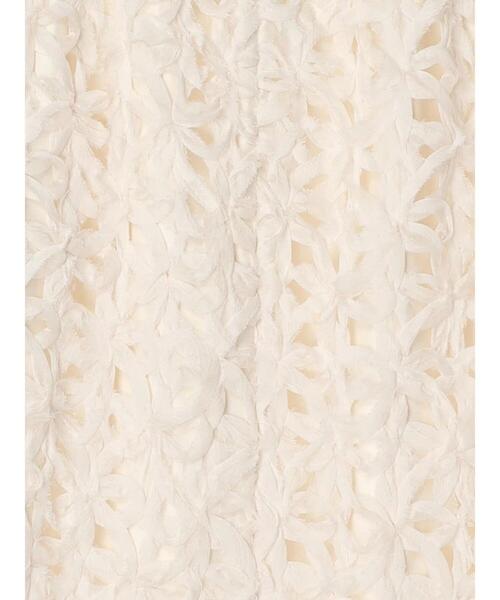 Te chichi（テチチ）の「【Atelier Bloom】フラワーレース風ロングタイトスカート（セットアップ可)（スカート・レディース・オフホワイト・F）」の15枚目の写真