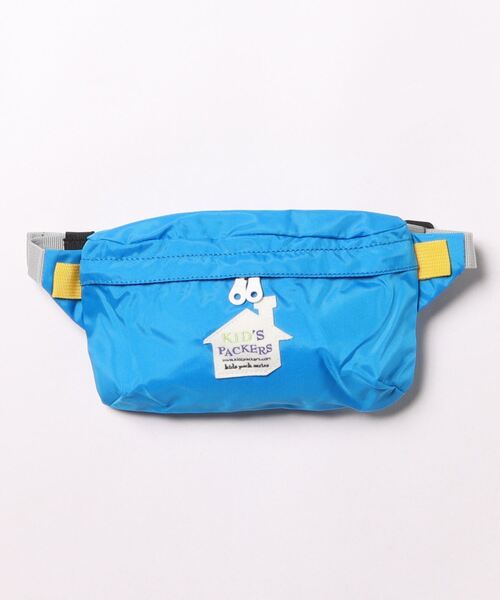 FREDRIK PACKERS（フレドリックパッカーズ）の「FREDRIK PACKERS / KIDS PACKERS キッズパッカーズ FUNNY PACK ファニーパック 子ども キッズ 肩がけ ショルダーバッグ（ボディバッグ/ウエストポーチ・キッズ・レッド/ピンク/パープル/イエロー/ブルー/オリーブ・ONESIZE）」の9枚目の写真