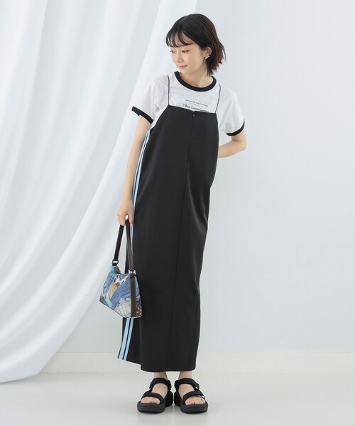 Ray BEAMS(レイビームス)の「GOOD ROCK SPEED × Ray BEMAS / 別注 JOHNHOLMSTROM リンガーTシャツ(Tシャツ/カットソー・レディース・ホワイト/ブラック・ONE SIZE)」の14枚目の写真