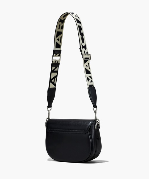 MARC JACOBS(マークジェイコブス)の「THE LEATHER COVERED J MARC SADDLE BAG/ザ レザー カバード Jマーク サドルバッグ(ショルダーバッグ・レディース・ブラック/ホワイト/キャメル・ONE SIZE)」の5枚目の写真