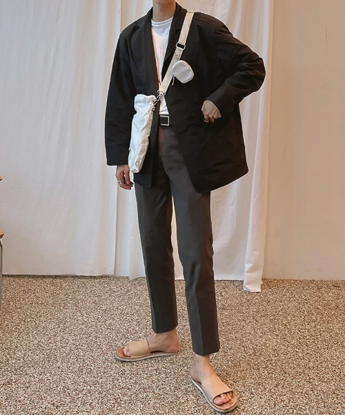 ASCLO(エジュクロ)の「ASCLO Middle Bag(ショルダーバッグ・メンズ・ブラック/アイボリー・FREE)」の15枚目の写真