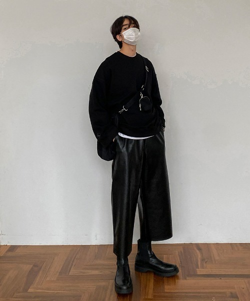 ASCLO(エジュクロ)の「ASCLO Middle Bag(ショルダーバッグ・メンズ・ブラック/アイボリー・FREE)」の13枚目の写真