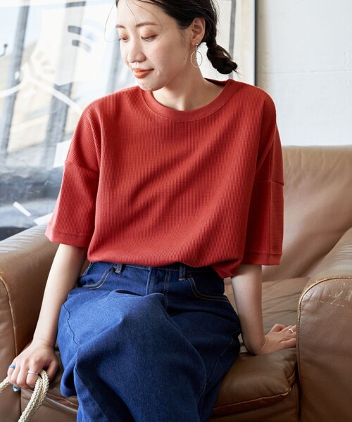 FREAK'S STORE（フリークスストア）の「限定展開 ミニ ワッフル 半袖 T