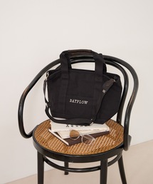 BAYFLOW | ショルダーZIPロゴトート Mサイズ(トートバッグ)