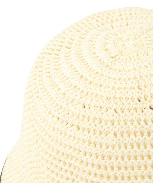 FREE'S MART（フリーズマート）の「ライン入りハット（ハット・レディース・ブラック/ホワイト・ﾌﾘ-）」の14枚目の写真