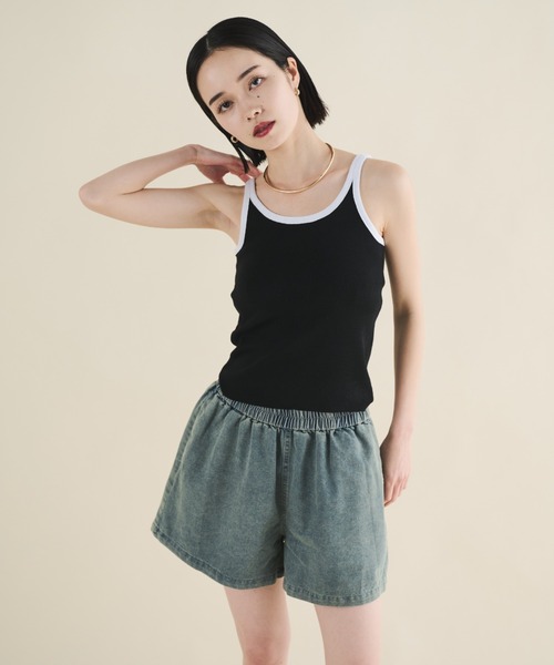 MERLOT（メルロー）の「オーバーサイズデニムセットアップ（シャツ/ブラウス・レディース・ブルー・FREE）」の10枚目の写真