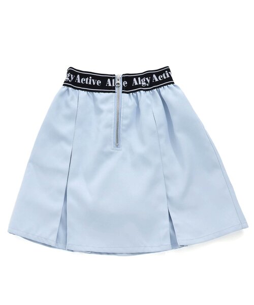 algy(アルジー)の「【ACTIVE】ロゴゴムフロントジップスカパン(スカート・キッズ・ブラック/サックスブルー/チェック・SMALL/MEDIUM/X-SMALL/XX-SMALL)」の6枚目の写真
