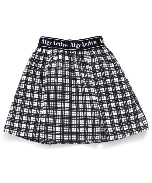 algy(アルジー)の「【ACTIVE】ロゴゴムフロントジップスカパン(スカート・キッズ・ブラック/サックスブルー/チェック・SMALL/MEDIUM/X-SMALL/XX-SMALL)」の10枚目の写真