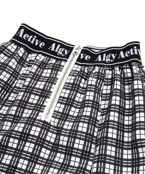 algy(アルジー)の「【ACTIVE】ロゴゴムフロントジップスカパン(スカート・キッズ・ブラック/サックスブルー/チェック・SMALL/MEDIUM/X-SMALL/XX-SMALL)」の12枚目の写真