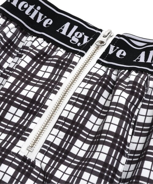 algy(アルジー)の「【ACTIVE】ロゴゴムフロントジップスカパン(スカート・キッズ・ブラック/サックスブルー/チェック・SMALL/MEDIUM/X-SMALL/XX-SMALL)」の13枚目の写真