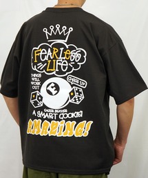 Burner | 【GROOVY STORE】発砲プリントオーバーサイズT ストリート Tシャツ(Tシャツ/カットソー)