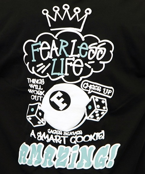 Burner（バーナー）の「【GROOVY STORE】発砲プリントオーバーサイズT　ストリート Tシャツ（Tシャツ/カットソー・メンズ・ホワイト/ライトグレー/スミクロ/ブラック・M/L/LL）」の22枚目の写真