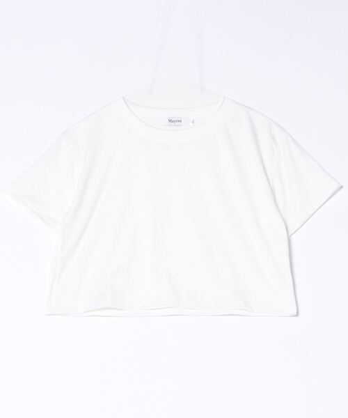 Mayree（メイリー）の「【Mayree】カットスリーブプルオーバー（Tシャツ/カットソー・レディース・ホワイト/ブラック・MEDIUM/LARGE）」の13枚目の写真