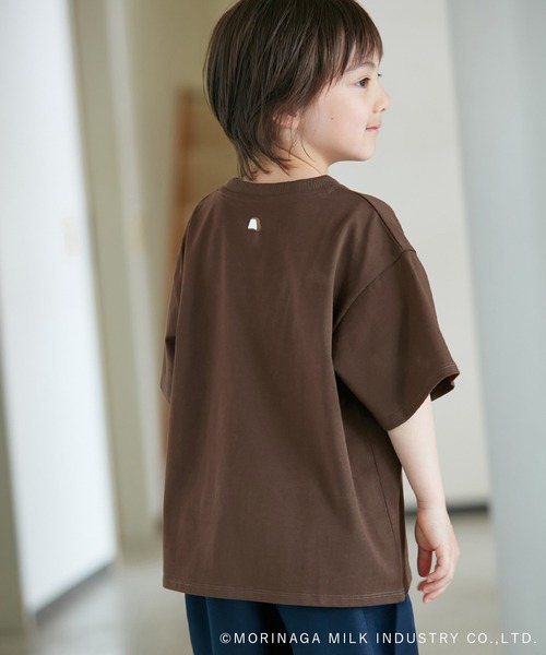 ROPE' PICNIC（ロペピクニック）の「【KIDS】【Pino meets ROPE' PICNIC】PinoロゴひんやりTシャツ（Tシャツ/カットソー・キッズ・ホワイト/ダークブラウン/ベージュ・120/130/140/150）」の15枚目の写真
