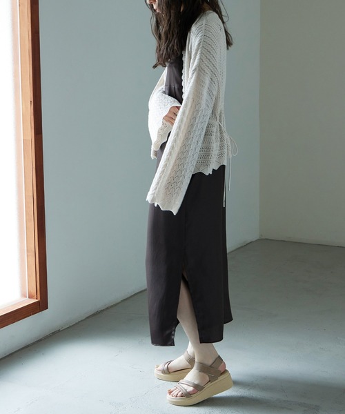 Fashion Letter(ファッションレター)の「日本製 バックゴムベルト 厚底コンフォートサンダル レディース 痛くないサンダル(サンダル・レディース・ホワイト/ベージュ系その他/ブラック・S/M/L/LL)」の20枚目の写真
