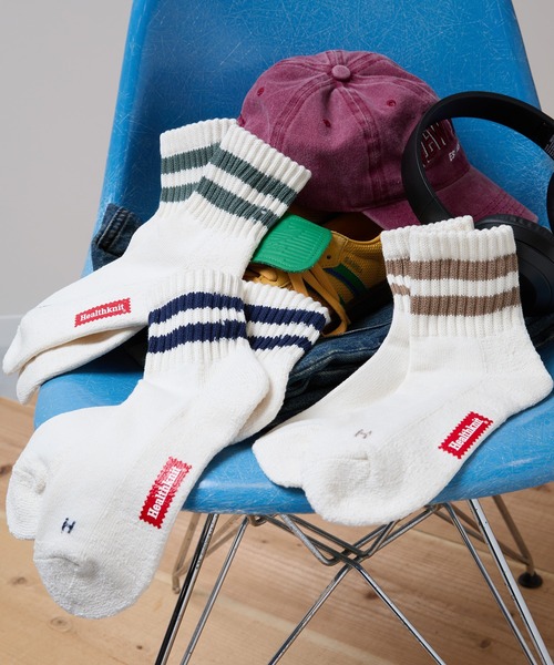 Healthknit/ヘルスニット】3足セットヘビーウェイトクォーターソックス