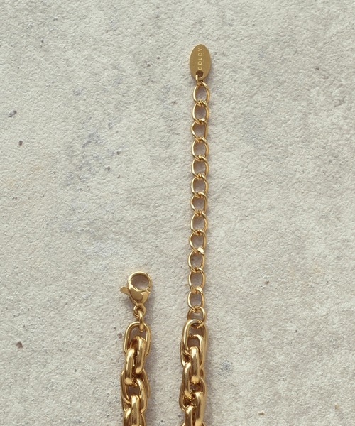 GOLDY(ゴールディ)の「【金属アレルギー軽減】オーバーラップ チェーン ステンレス ネックレス(ネックレス・レディース・ゴールド/シルバー・FREE)」の5枚目の写真