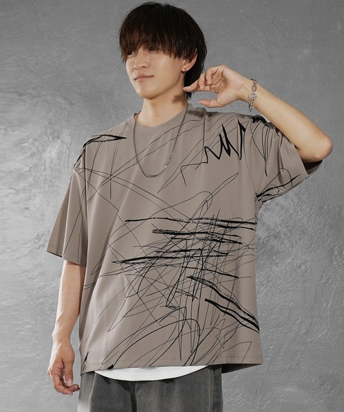 boohoo MAN★オーバーサイズ 半袖 クルーネック ロゴ Tシャツ Champion tシャツ チャンピオン ロゴ ワッペン 無地 ベーシック