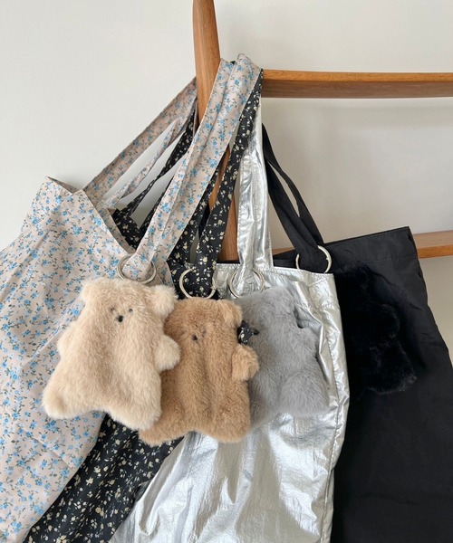 セール】ぬいぐるみエコバッグチャーム 126853（エコバッグ/サブバッグ