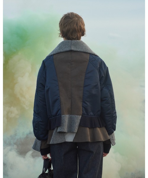 UNDERCOVER（アンダーカバー）の「UC2D8201（MA-1・レディース・ネイビー/ブラック/カーキ・2/3）」の6枚目の写真