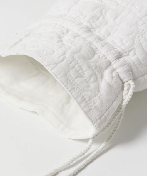 URBAN RESEARCH Sonny Label(アーバンリサーチサニーレーベル)の「エンブロイダリーコットンポシェット(ショルダーバッグ・レディース・オフホワイト/イエロー/グリーン・ONE)」の20枚目の写真