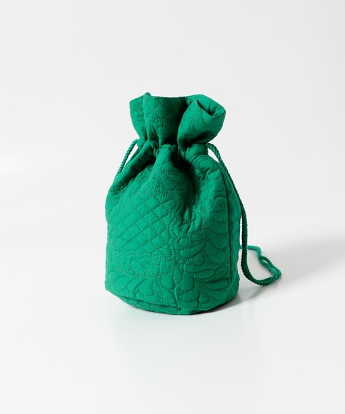 URBAN RESEARCH Sonny Label(アーバンリサーチサニーレーベル)の「エンブロイダリーコットンポシェット(ショルダーバッグ・レディース・オフホワイト/イエロー/グリーン・ONE)」の5枚目の写真