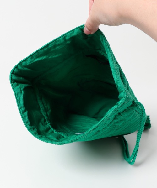 URBAN RESEARCH Sonny Label(アーバンリサーチサニーレーベル)の「エンブロイダリーコットンポシェット(ショルダーバッグ・レディース・オフホワイト/イエロー/グリーン・ONE)」の16枚目の写真