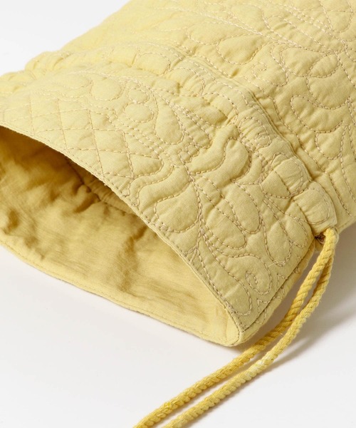 URBAN RESEARCH Sonny Label(アーバンリサーチサニーレーベル)の「エンブロイダリーコットンポシェット(ショルダーバッグ・レディース・オフホワイト/イエロー/グリーン・ONE)」の14枚目の写真