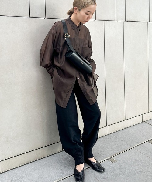 セール】【洗える】裾リブニットバルーンパンツ（その他パンツ