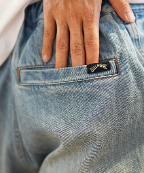 BILLABONG（ビラボン）の「BILLABONG/ビラボン デニムパンツ 洗い加工 BE012-701（デニムパンツ・メンズ・ライトインディゴブルー/インディゴブルー・M/L）」の17枚目の写真