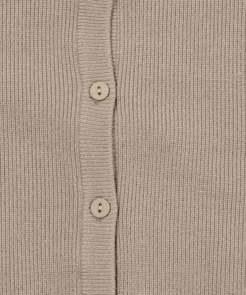 17HR（セブンティーンアワーズ）の「ハーフスリーブニットシャツ（ニット/セーター・レディース・モカ/グレー/グリーン・FREE）」の6枚目の写真