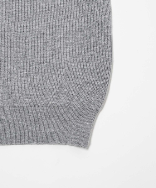 17HR（セブンティーンアワーズ）の「ハーフスリーブニットシャツ（ニット/セーター・レディース・モカ/グレー/グリーン・FREE）」の15枚目の写真