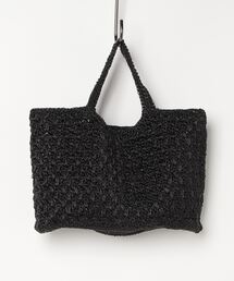MAISON mou（メゾンムー）の「【Swaraj/スワラージ】MACRAME METALIC BAG（トートバッグ）」